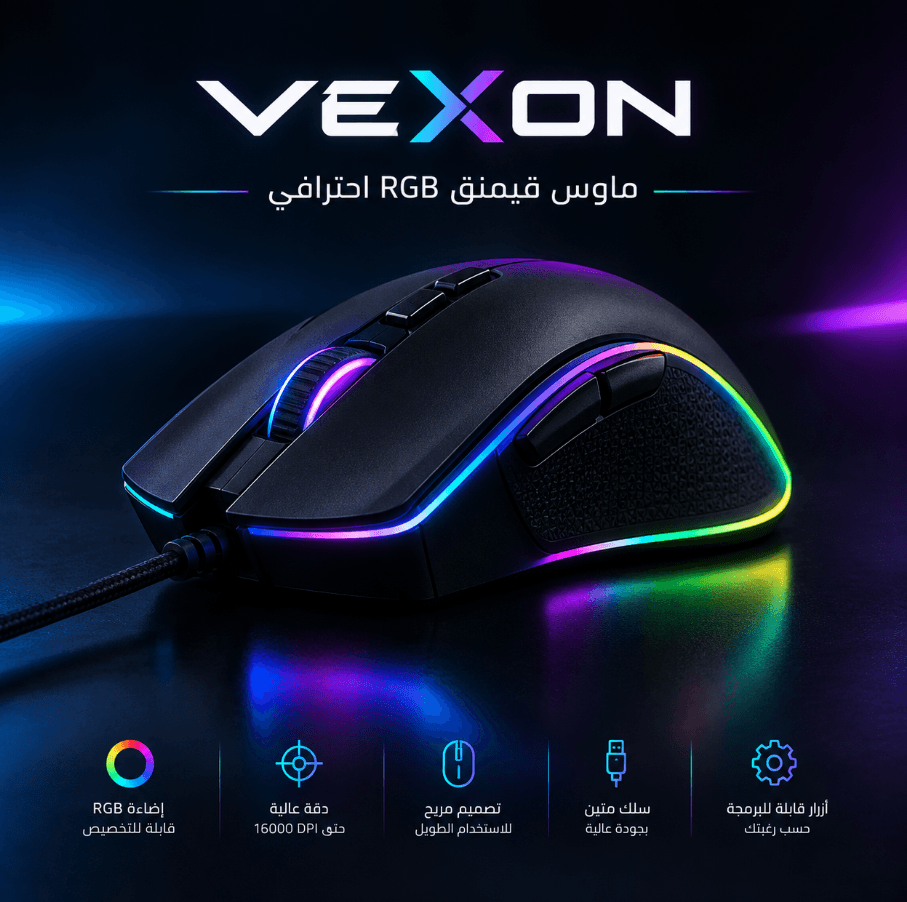 RGBماوس قيمنق احترافي